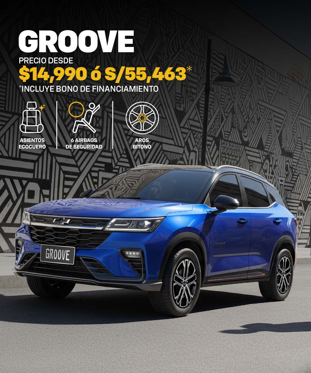 Nueva Chevrolet Groove 2026 color azul