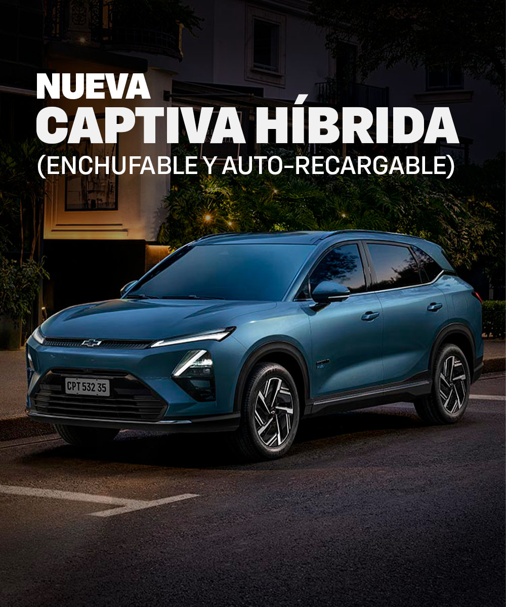 Banner Nueva Chevrolet Captiva Híbrida